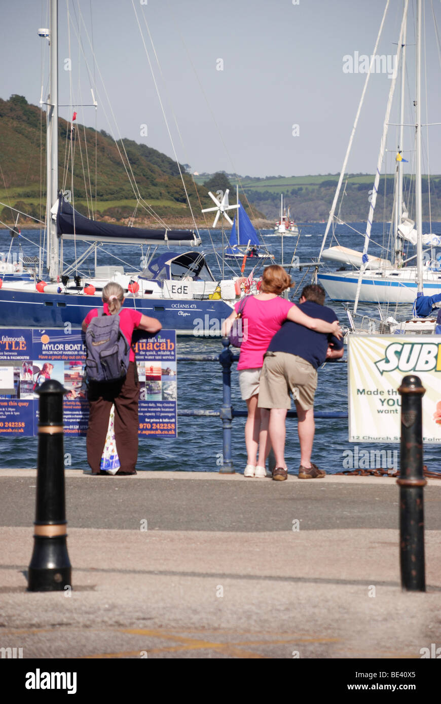 Zwei Unternehmen Stockfoto