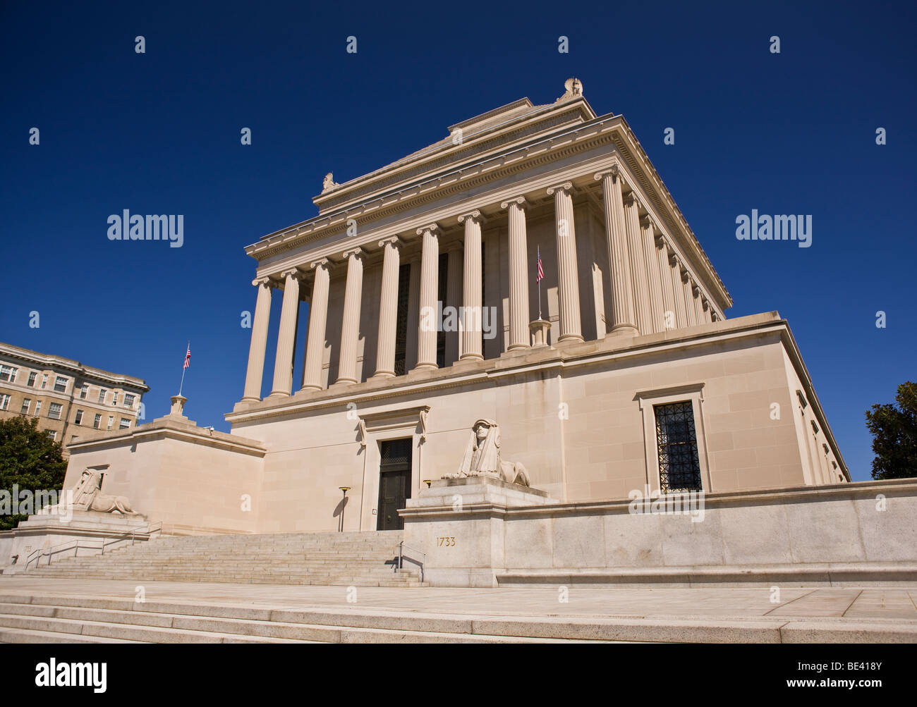 WASHINGTON, DC, USA - schottischen Ritus der Freimaurerei Gebäude, auch bekannt als das Haus des Tempels Stockfoto