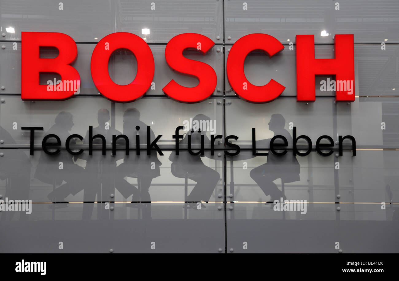 63. internationalen Automobil-Ausstellung (IAA): stand der Firma Bosch Stockfoto