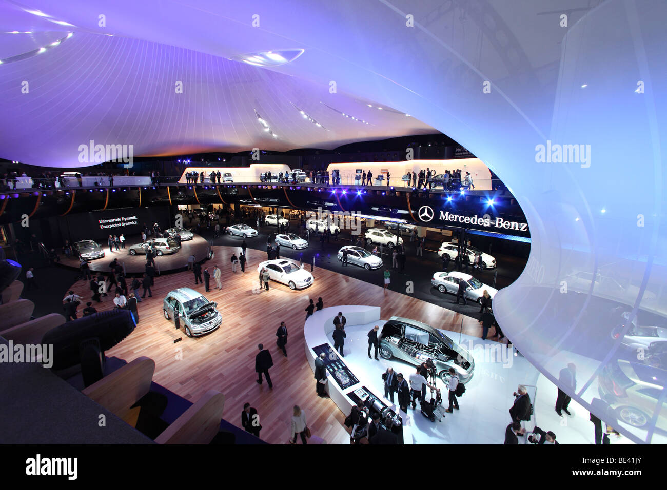 63. internationalen Automobil-Ausstellung (IAA): Präsentation des Automobilherstellers Mercedes-Benz Stockfoto