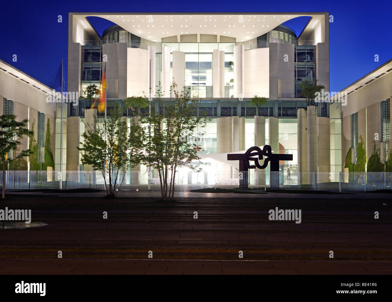 Das Bundeskanzleramt Stockfoto