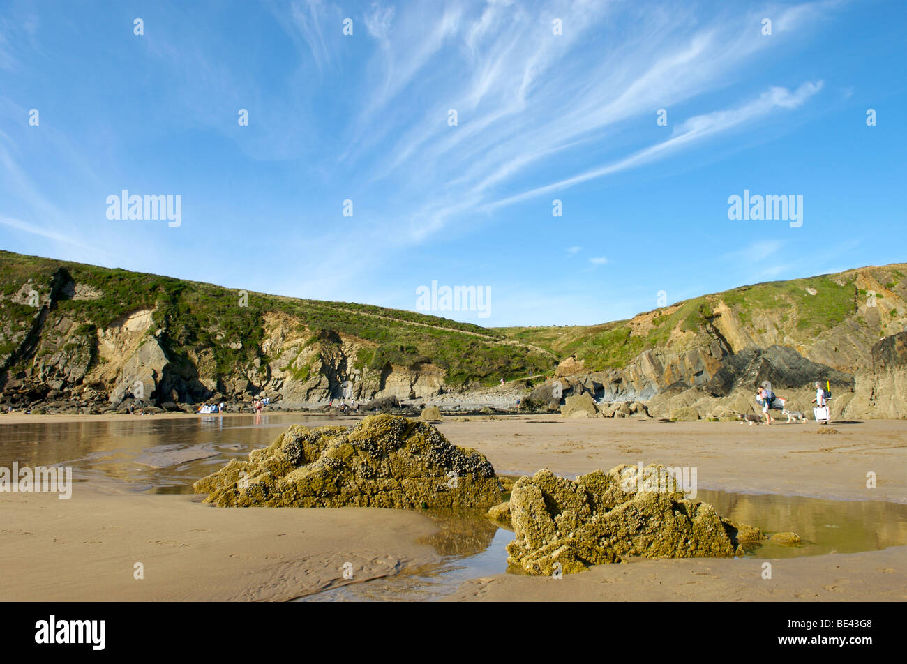 Marloes Sands in Pembrokeshire, Wales Stockfoto