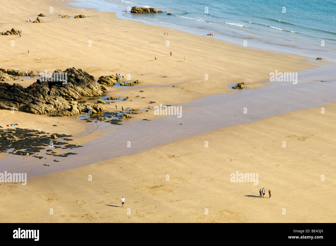 Marloes Sands in Pembrokeshire, Wales Stockfoto