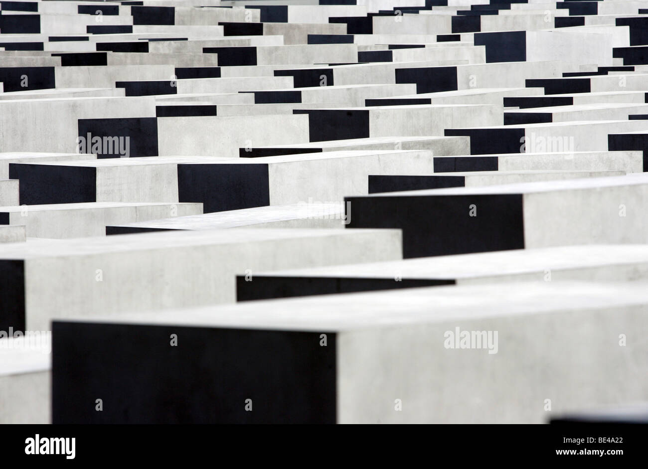 Denkmal für die ermordeten Juden Europas Stockfoto