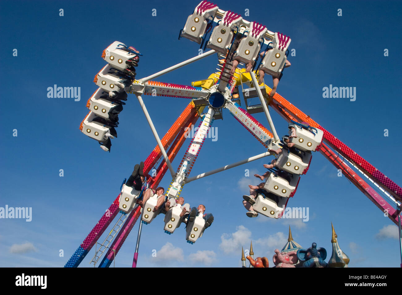 Messegelände fahren Stockfoto