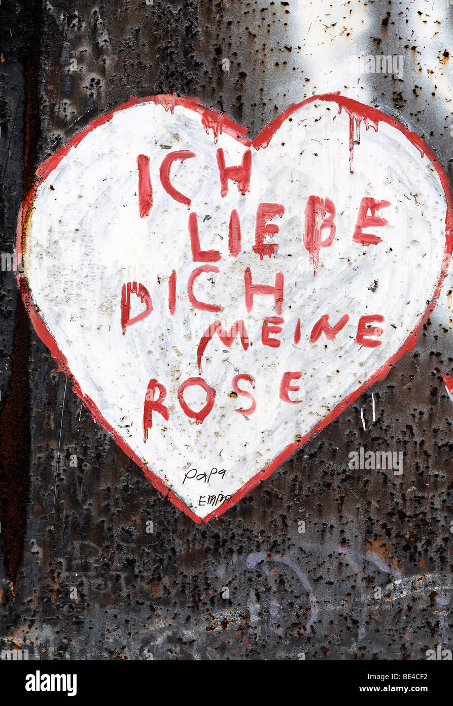 Gemalte liebessprüche Fotos und Bildmaterial in hoher Auflösung Alamy