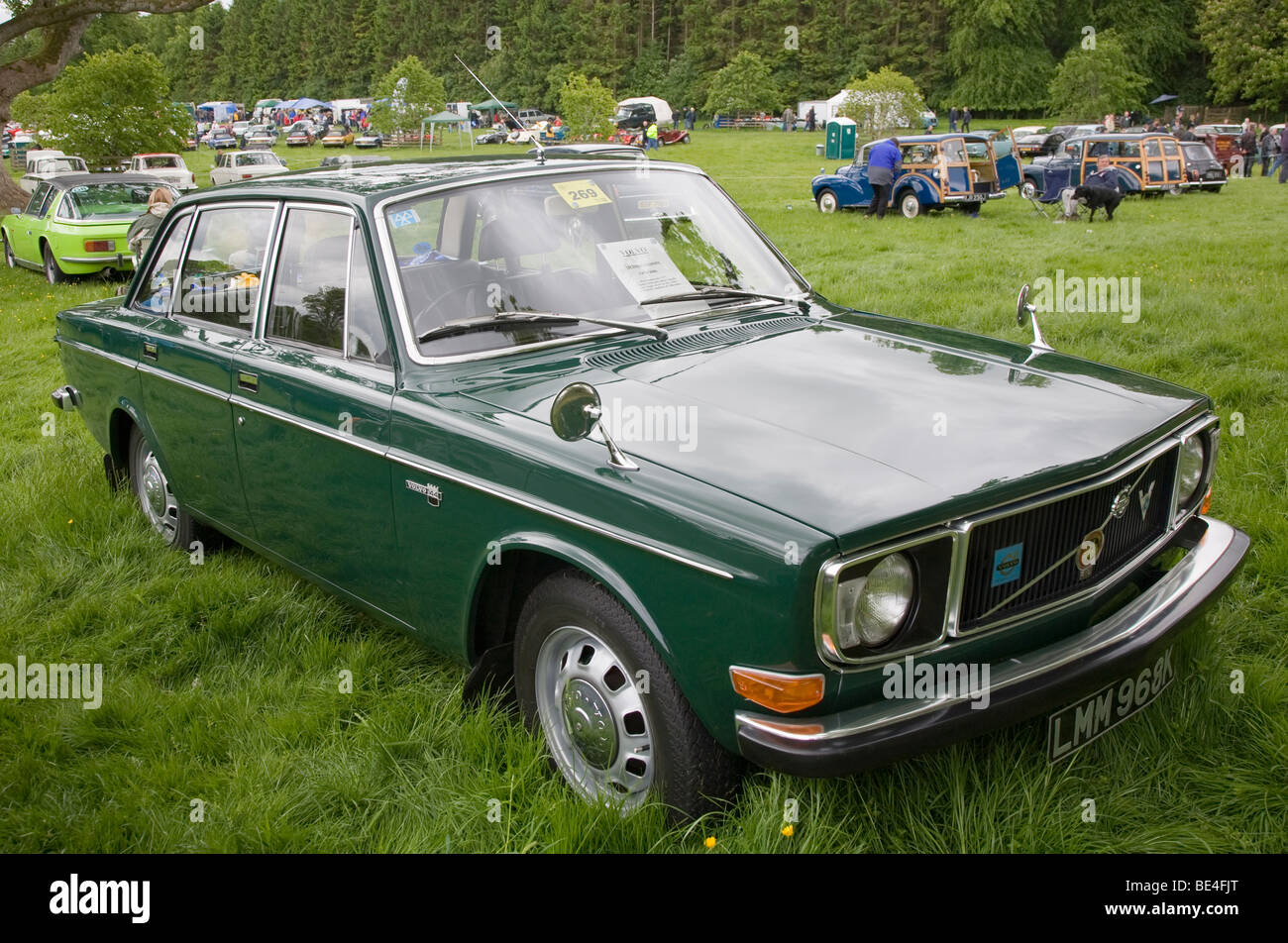 1972 Volvo 144 Auto am historischen Autofahren Extravaganza 2009 Scottish Borders Stockfoto