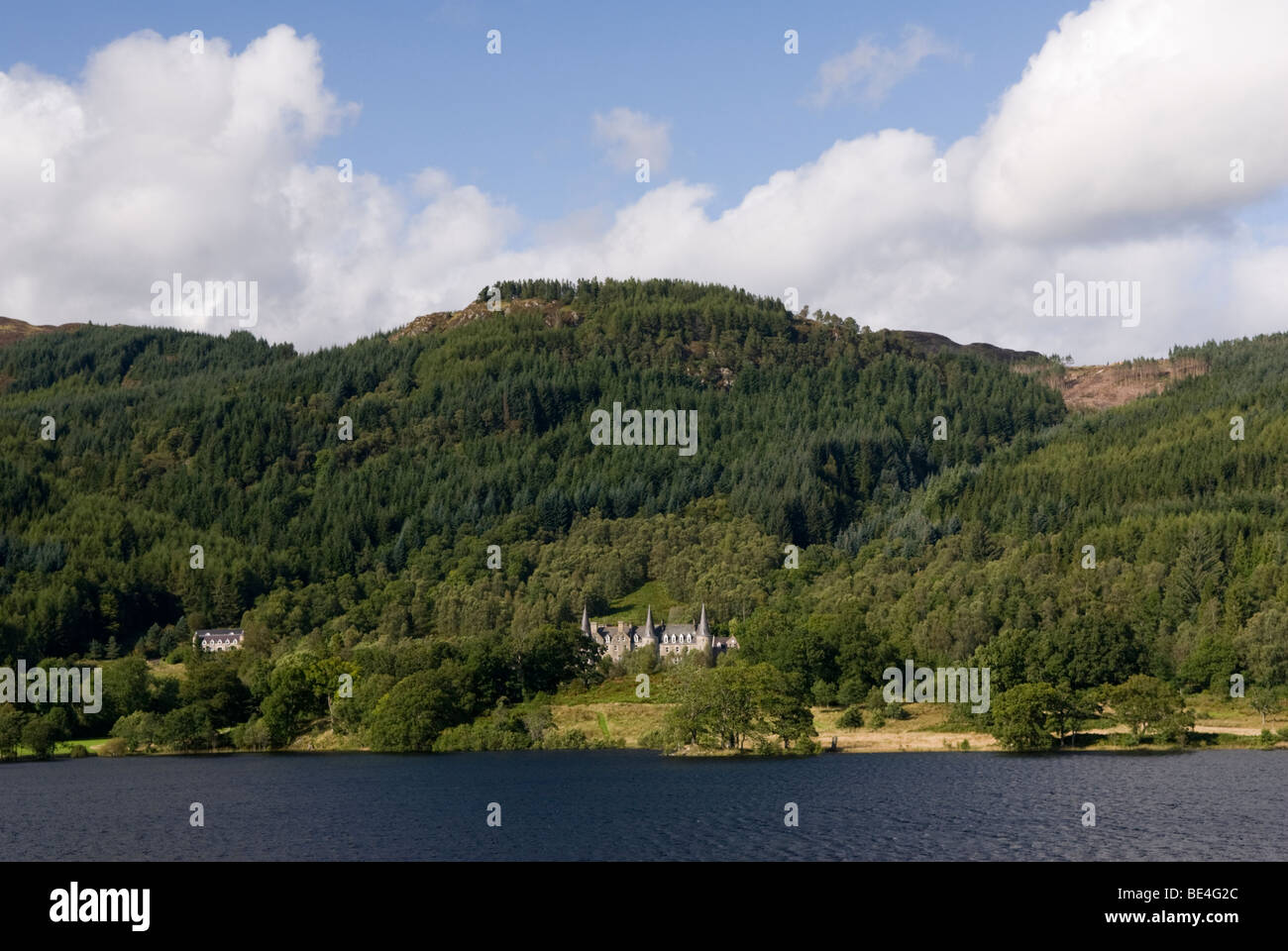 Loch Achray, Trossachs, Schottland. Stockfoto