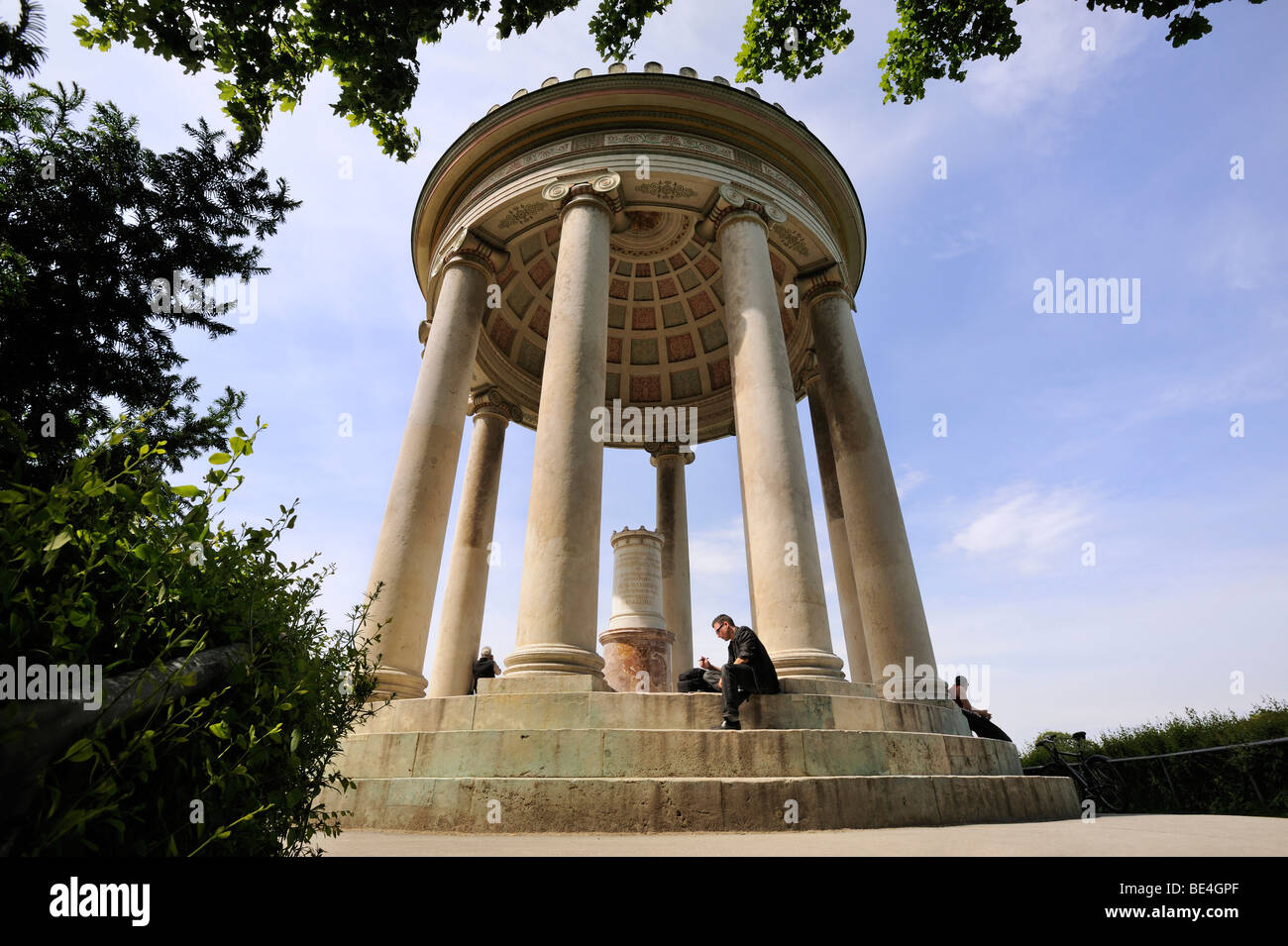 Monopteros im englischen Garten in München, Upper Bavaria, Bayern, Deutschland, Europa Stockfoto