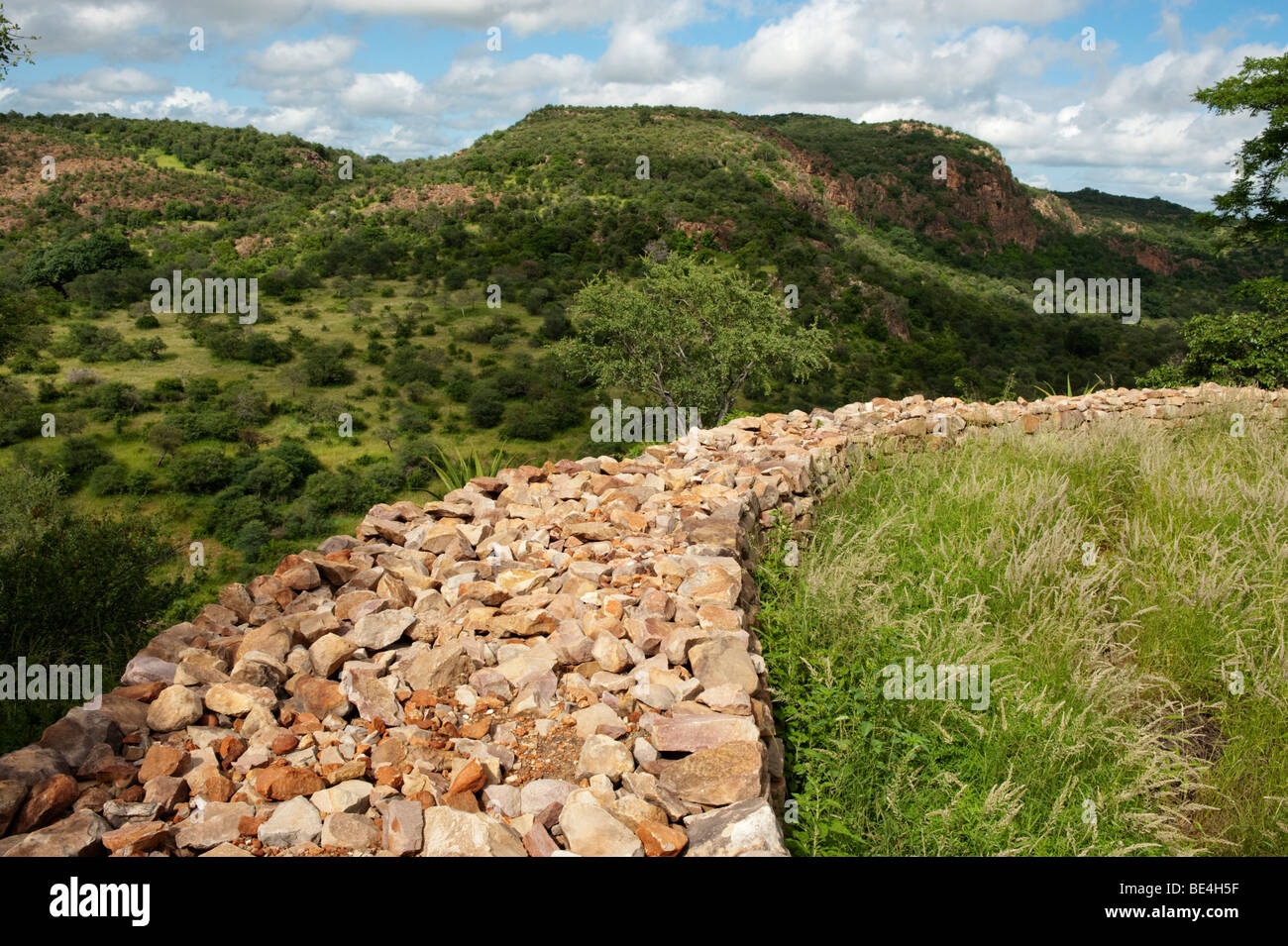 Archäologische Stätte Thulamela, Krüger Nationalpark, Südafrika Stockfoto