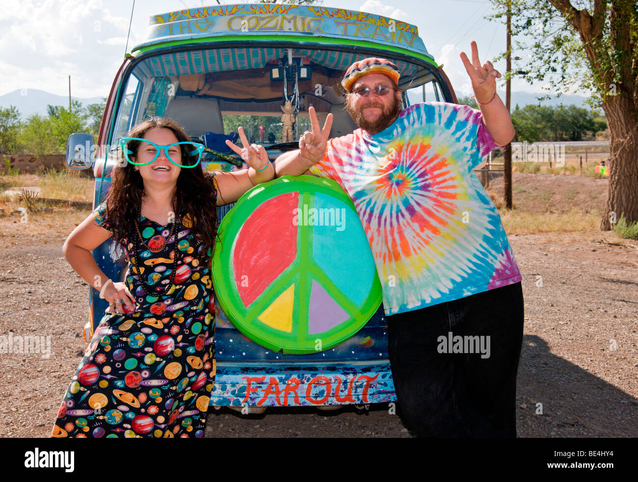 Erwachsenes hippie paar Fotos und Bildmaterial in hoher Auflösung Alamy