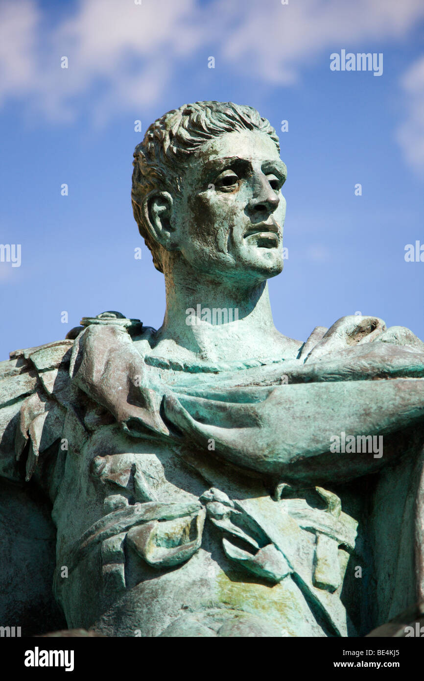 Konstantin der große Statue York Yorkshire England Stockfotografie Alamy