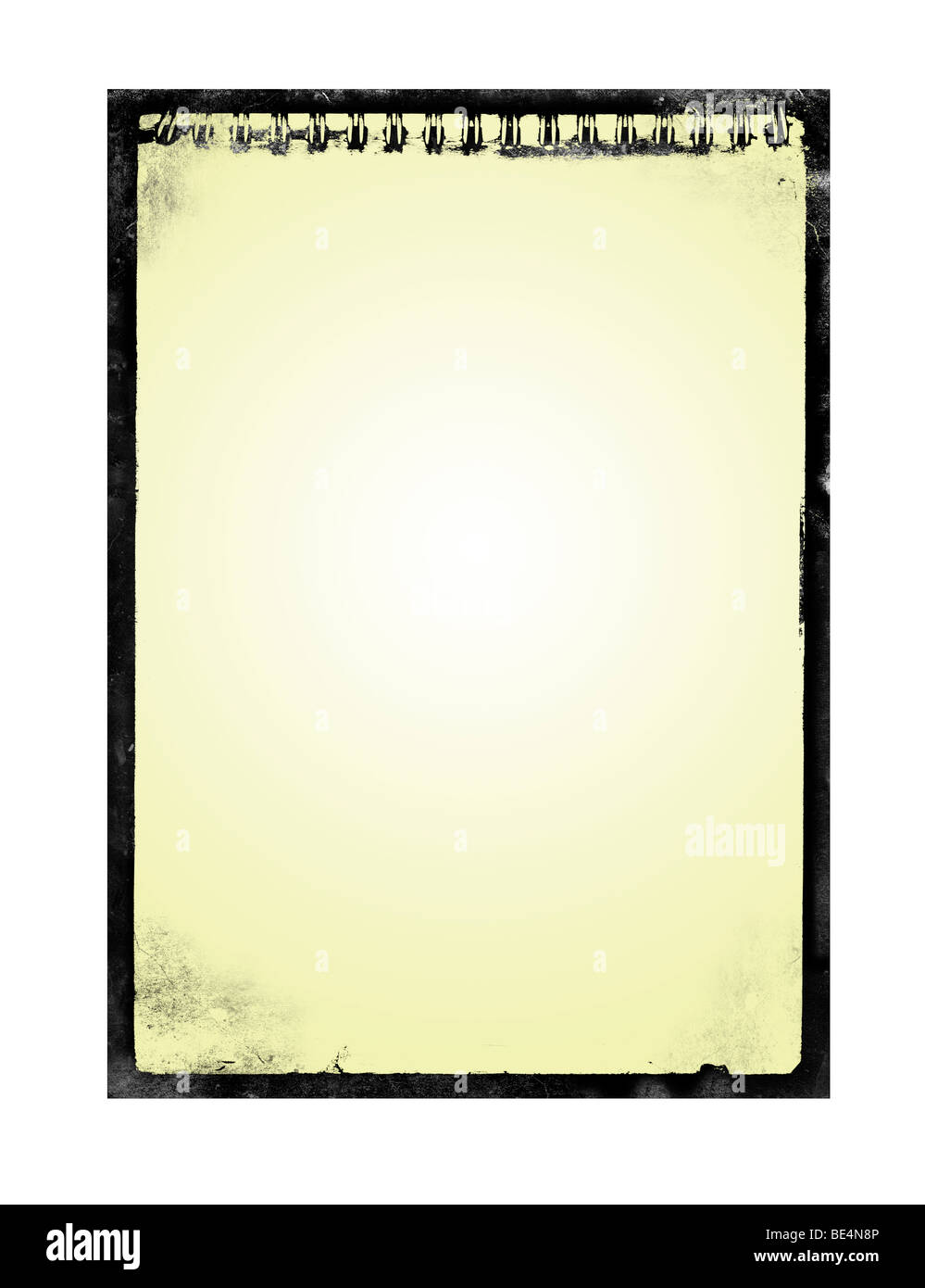 Bild des alten Rahmens im Grunge-Stil Stockfoto