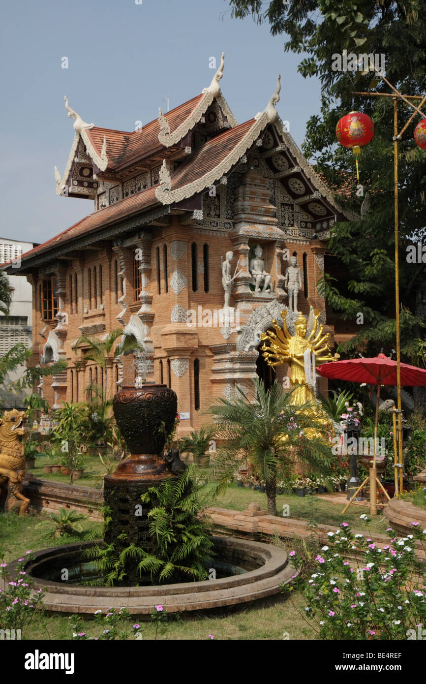 Tempel Wat Lok Maulwurf, Chiang Mai, Nord-Thailand, Thailand, Asien Stockfoto