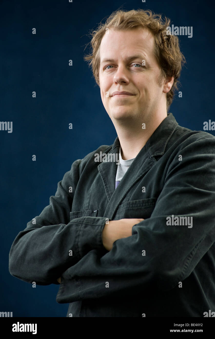 Tom Parker Bowles an das Edinburgh International Book Festival 2009, Scotland.UK Stockfoto