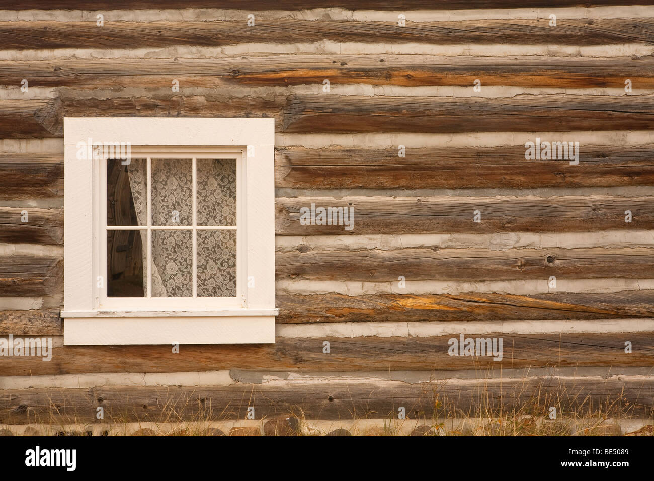 Log Cabin Stockfoto