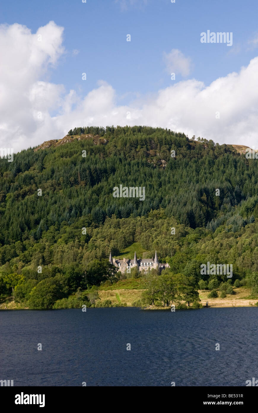 Loch Achray, Trossachs, Schottland. Stockfoto