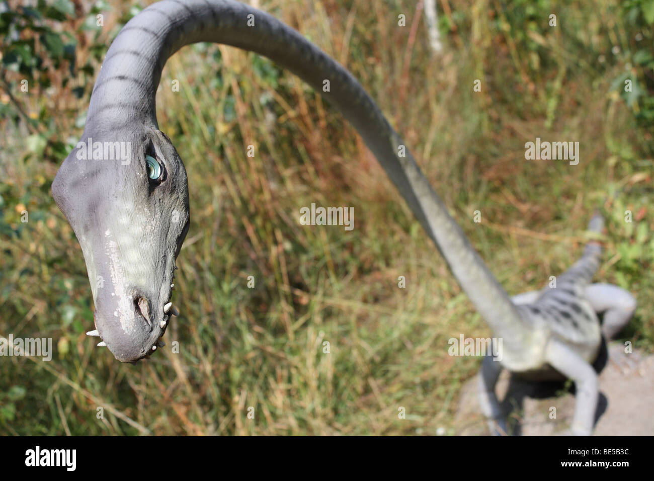Prehistoric Park, Tanystropheus, wirkliche Größe Replik, 2009 Stockfoto