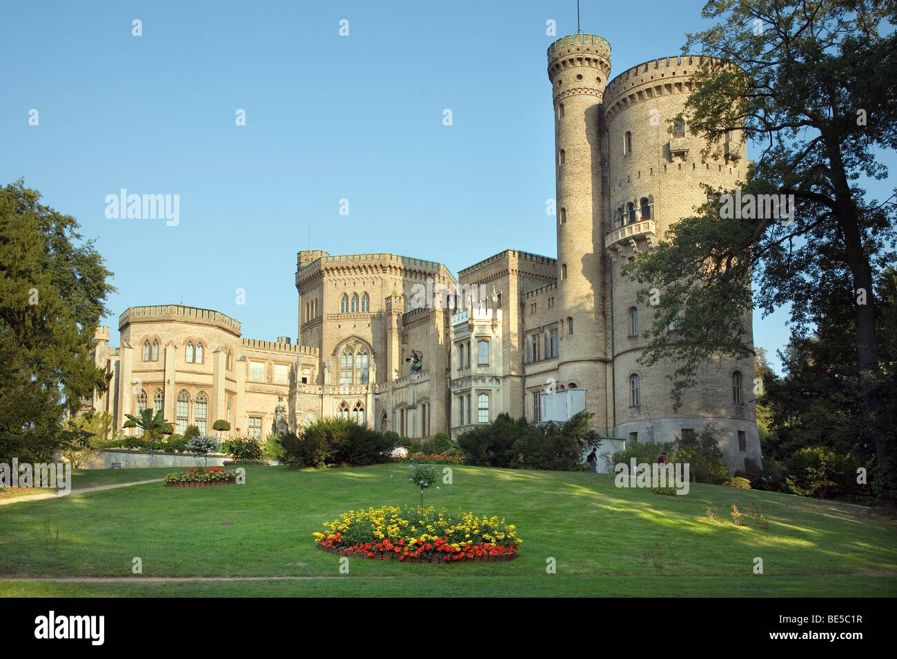 Schloss Babelsberg, Potsdam, Brandenburg, Deutschland Stockfoto