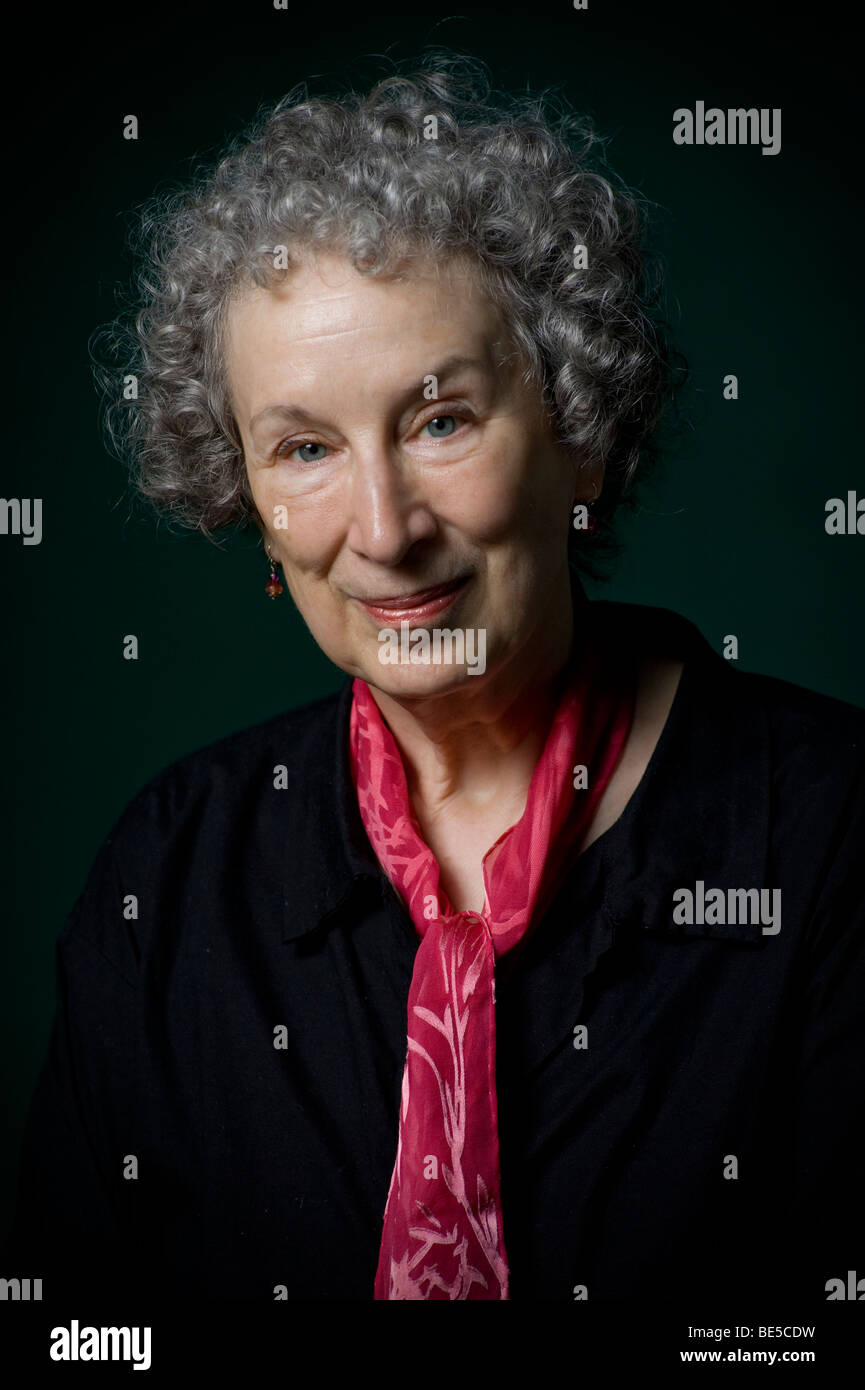 Margaret Atwood an das Edinburgh International Book Festival 2009, Scotland.UK Stockfoto