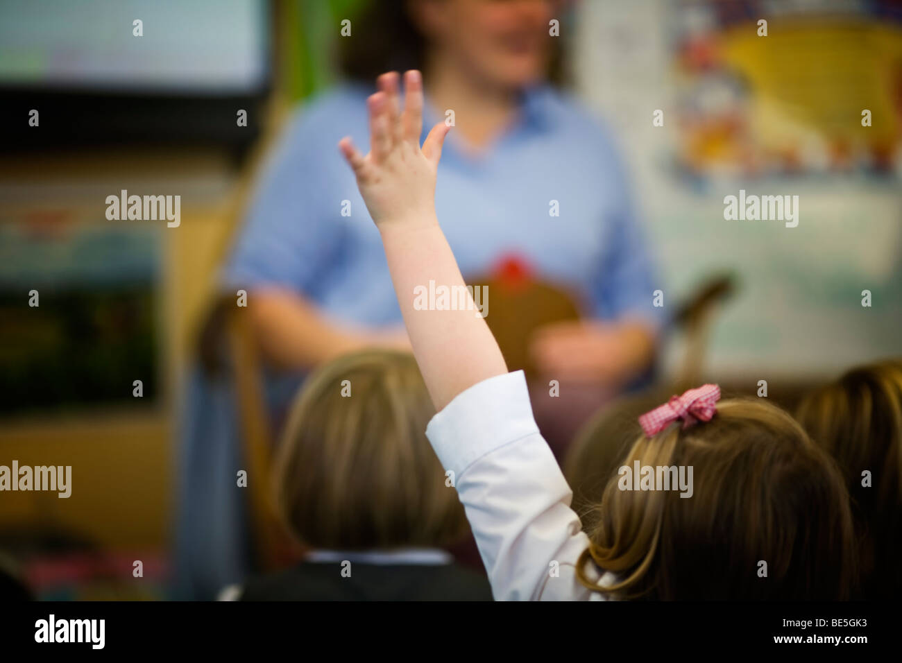 Grundschule-Lektion Stockfoto