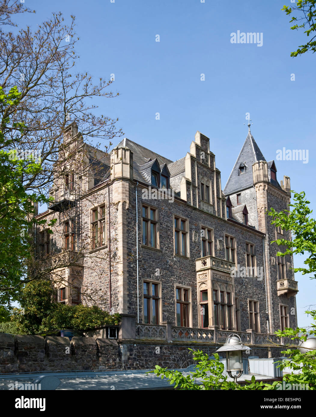 Klopp Burg, Bingen, Rheinland-Pfalz, Deutschland, Europa Stockfoto