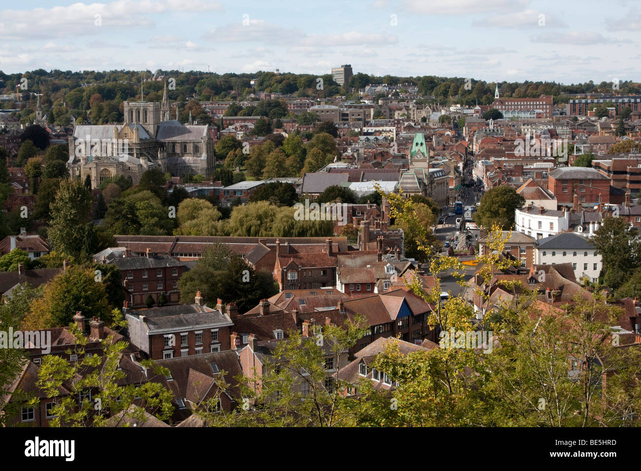 Winchester Stadtzentrum Hampshire England uk gb Stockfoto