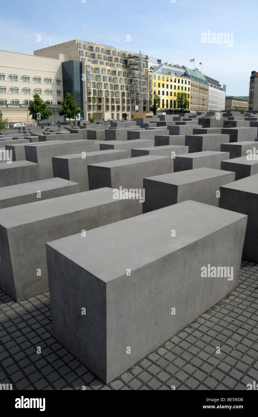 Holocaust-Denkmal, Berlin, Deutschland, Europa Stockfoto