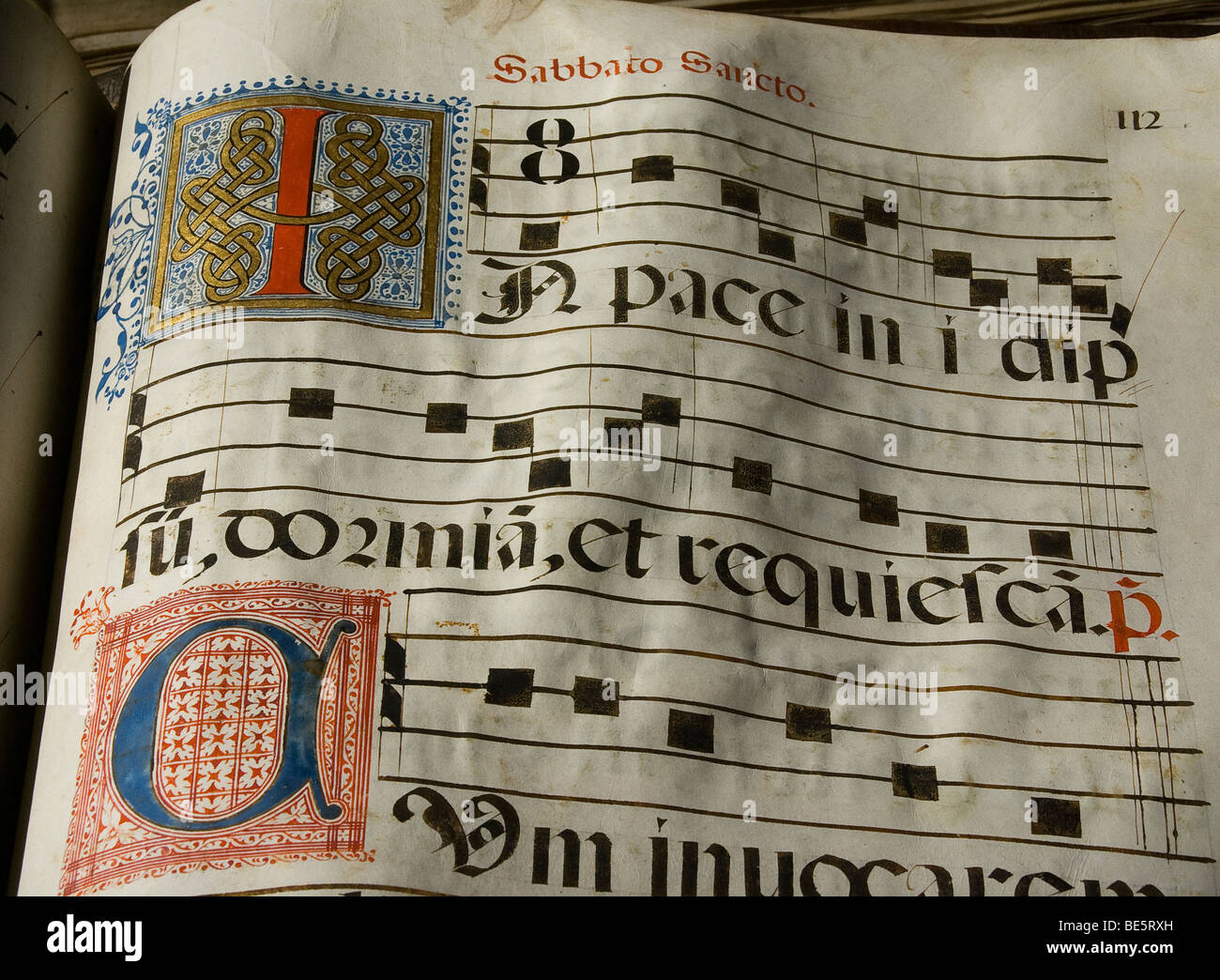 Ecuador.Quito.Convent of San Francisco(XVI century),Museum,Missal XVII century. Stockfoto