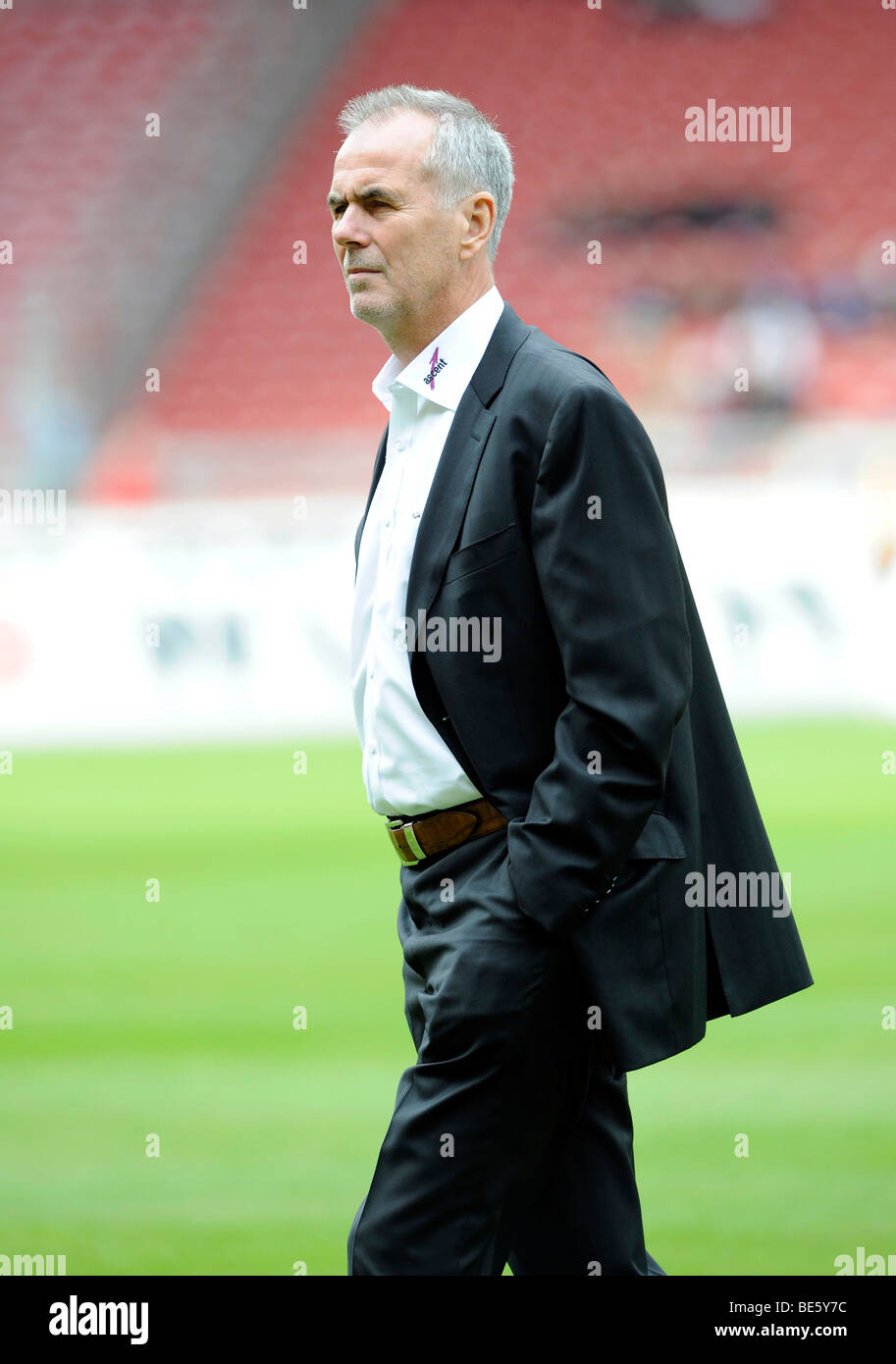 Manager Rolf Dohmen, Karlsruher SC Stockfoto