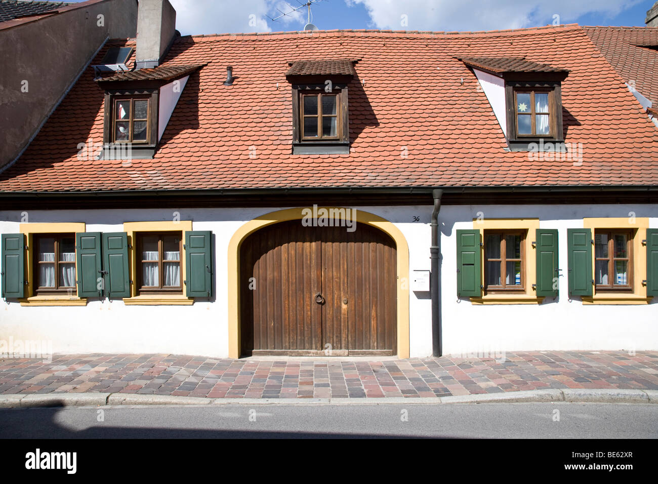 Typische GärtnerHaus mit einem Gateway in die Gärtner Landkreis