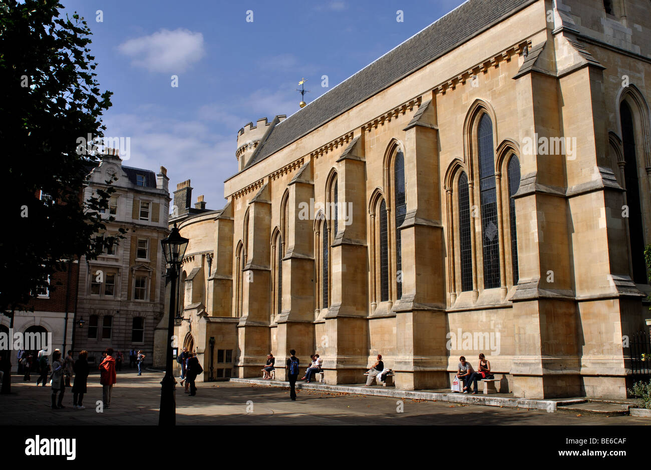 Temple Church, London, England, UK Stockfoto