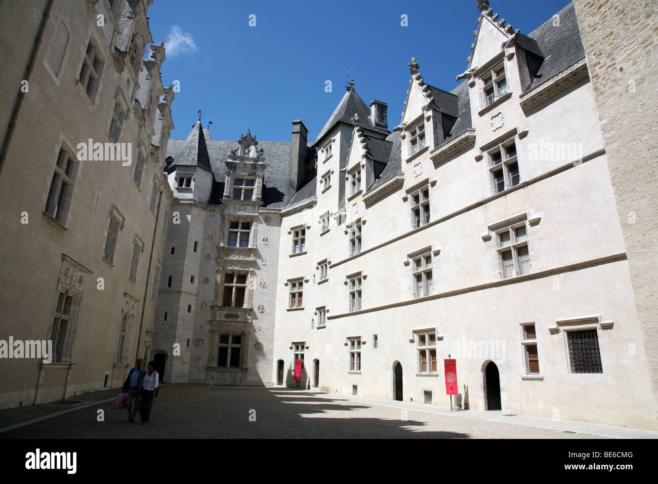 Schloss von Henry IV in Pau, Frankreich Stockfoto