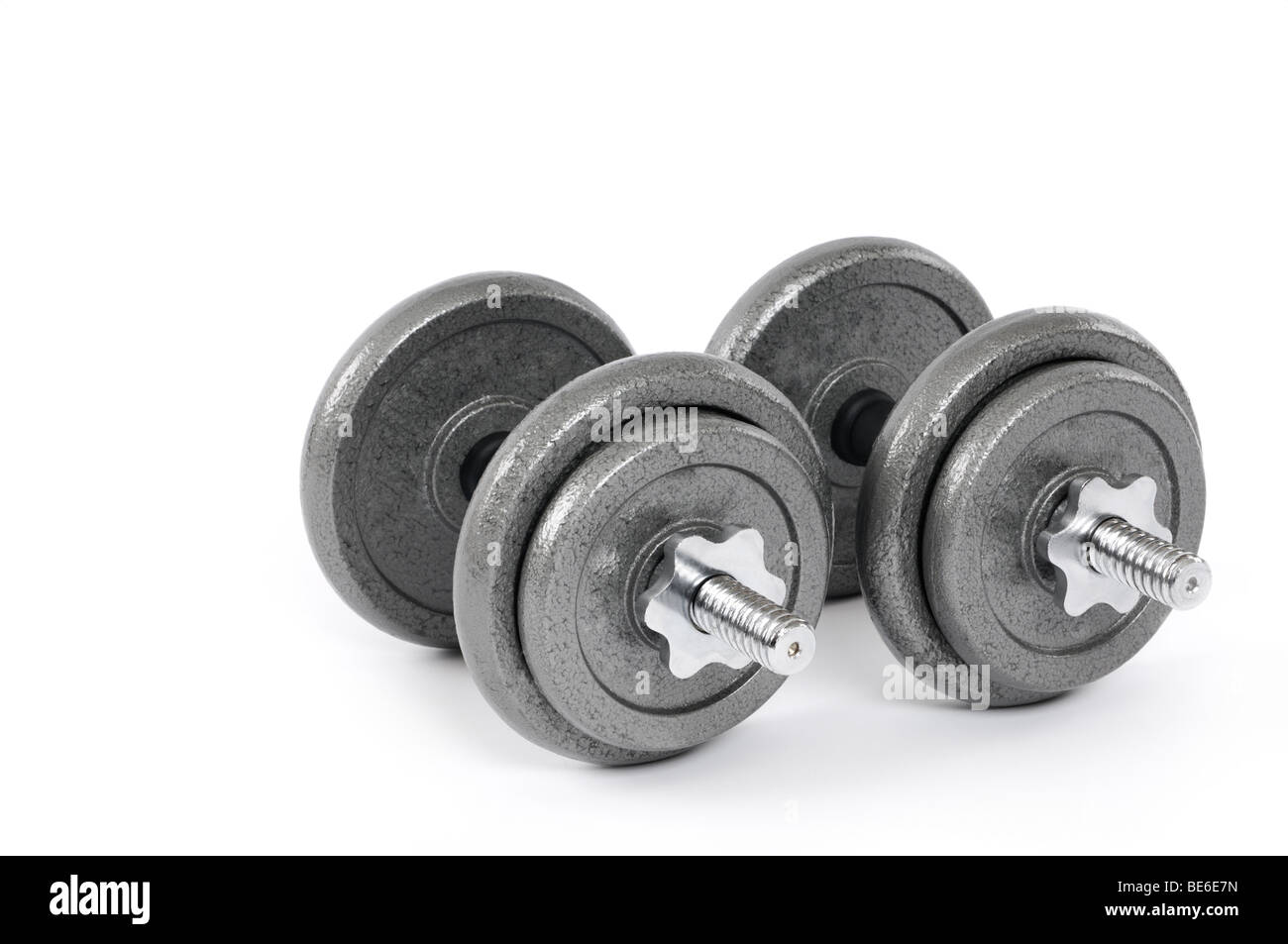 Hanteln Stockfoto