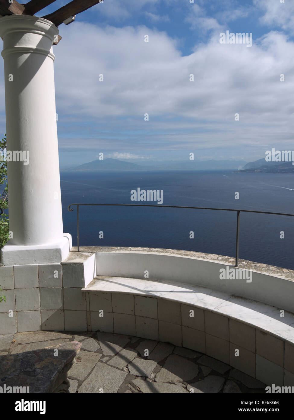 Die Villa San Michele wurde das Haus erbaut von Axel Munthe in Anacapri auf der Insel Capri in Italien Stockfoto Die Villa San Michele wurde das Haus erbaut von Axel Munthe in Anacapri auf der Insel Capri in Italien Stockfoto