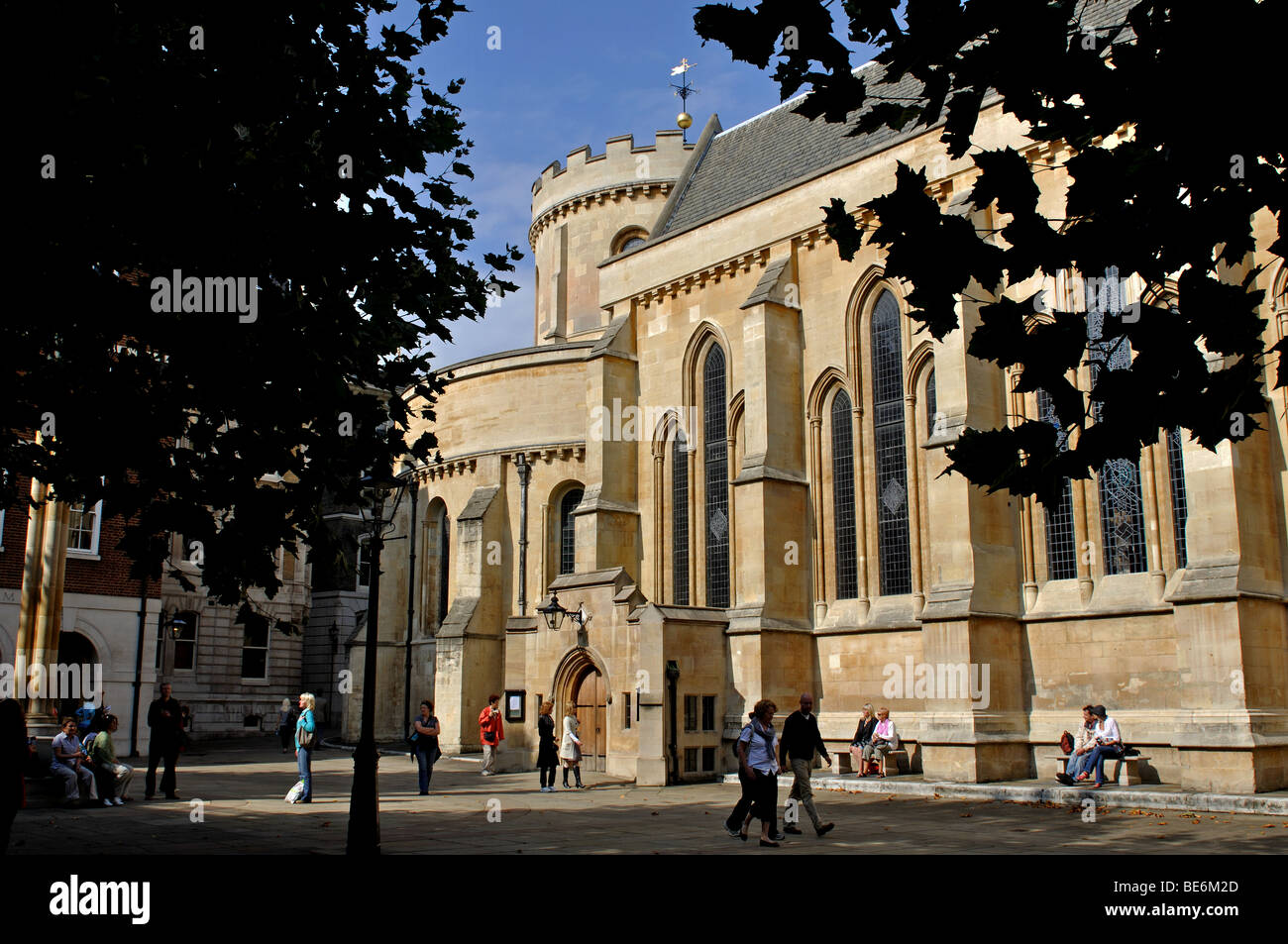 Temple Church, London, England, UK Stockfoto