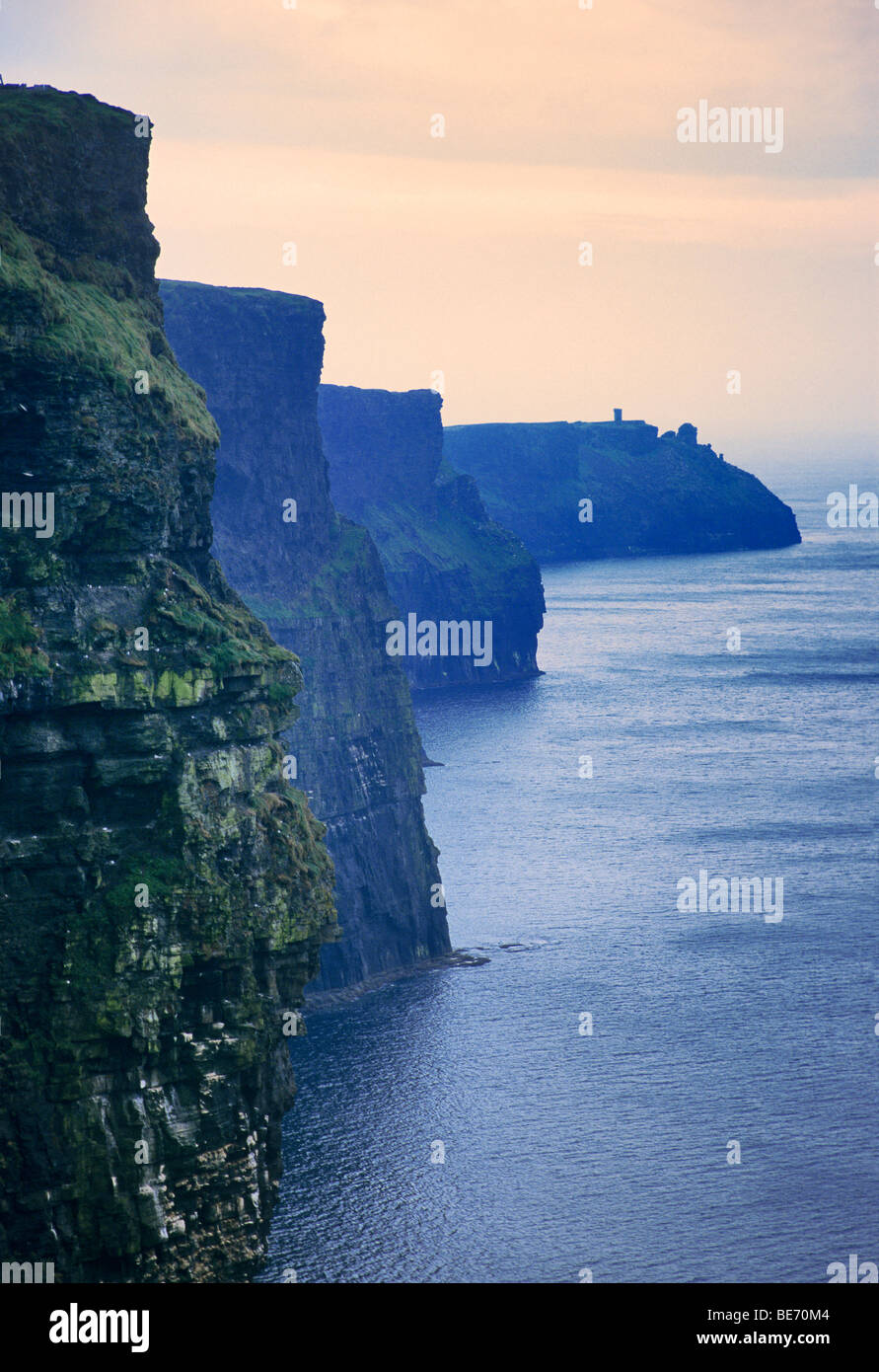 Republik von Irland, County Clare, Klippen von Moher Stockfoto