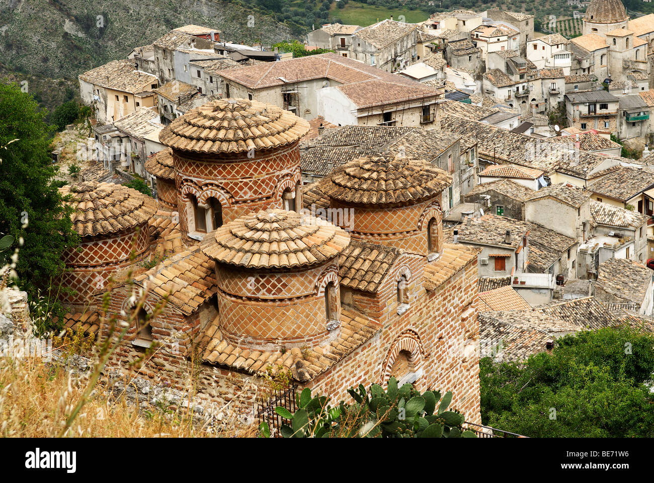 Cattolica, Stilo, Kalabrien, Italien, Europa Stockfoto