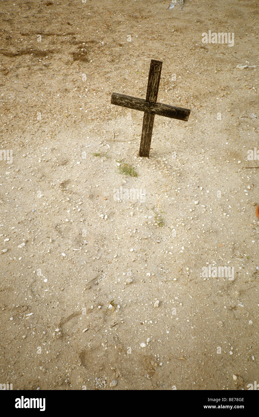Friedhof der Fremdenlegion, Korsika, Frankreich, Europa Stockfoto