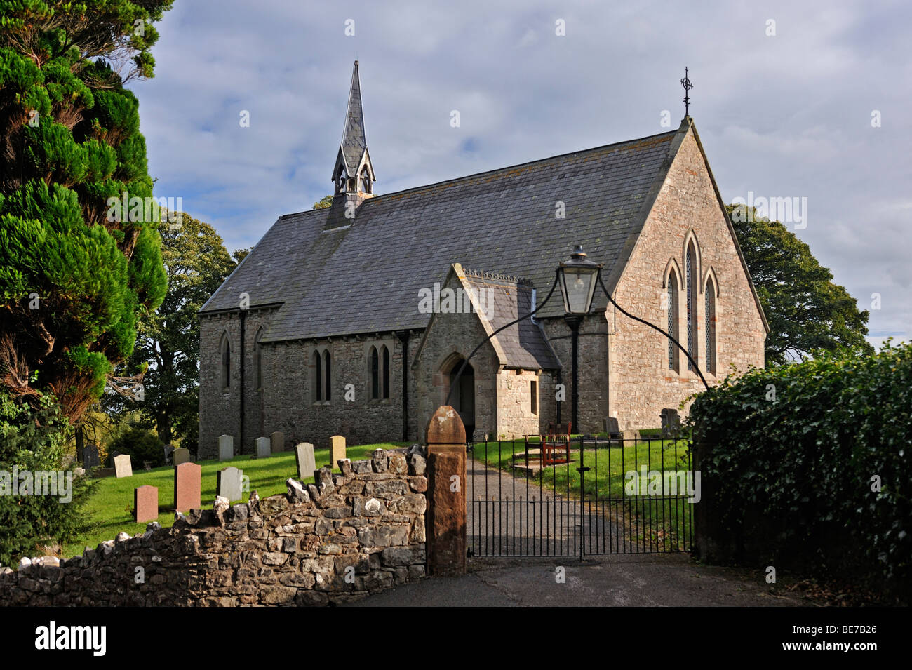 Kirche San Barnaba. Großen Strickland, Cumbria, England, Vereinigtes Königreich, Europa. Stockfoto