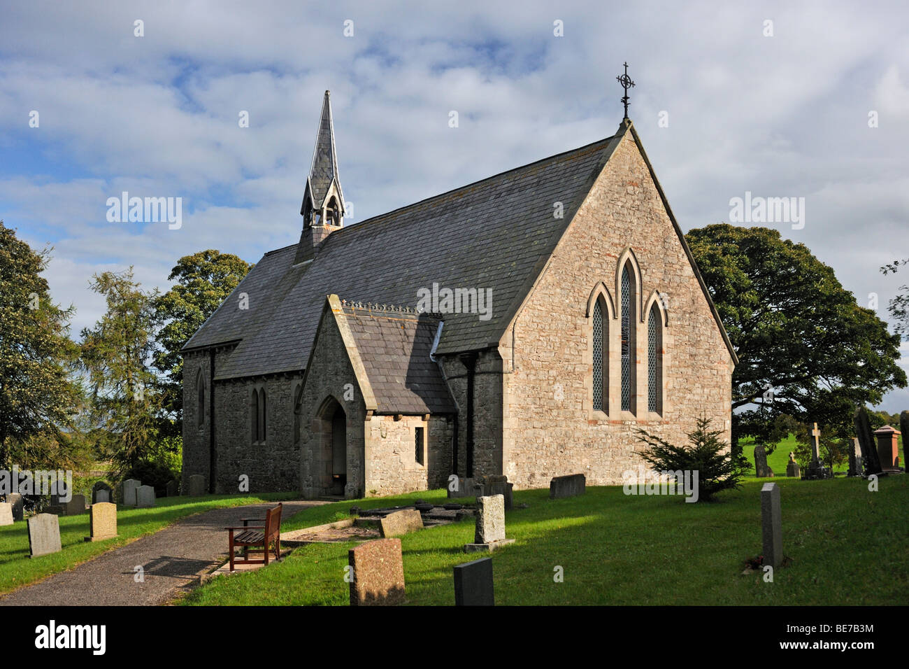 Kirche San Barnaba. Großen Strickland, Cumbria, England, Vereinigtes Königreich, Europa. Stockfoto
