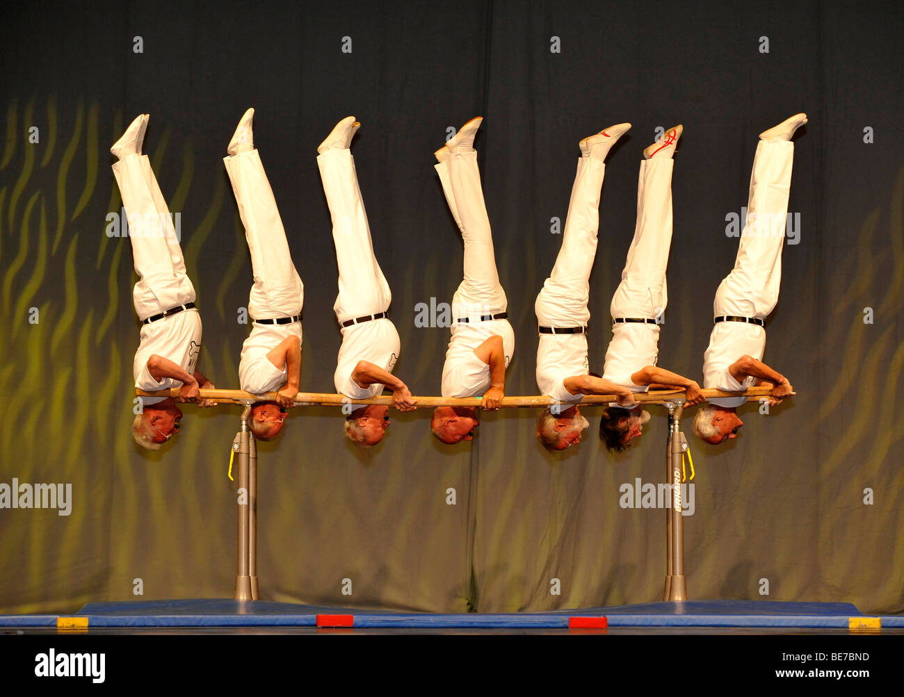 Zeigen Sie Matinee der beste, Internationales deutschen Turnfesten, internationalen deutschen Gymnastik Festival 2009, Festsaal, Fra Stockfoto