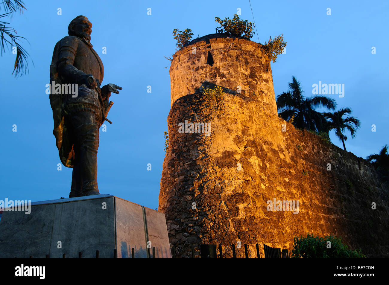 Fort San Pedro Cebu City Philippinen Stockfoto