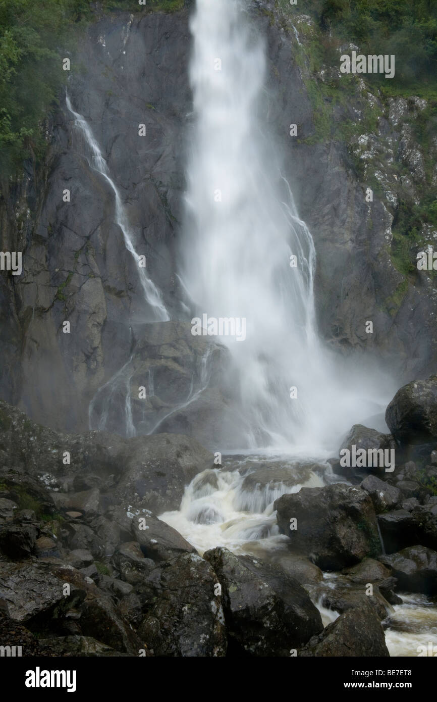 Aber fällt in Snowdonia National Park, Wales, Großbritannien Stockfoto