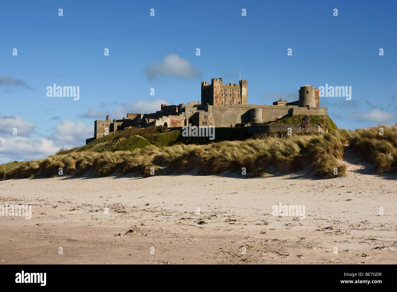 Bamburgh Castle Stockfoto