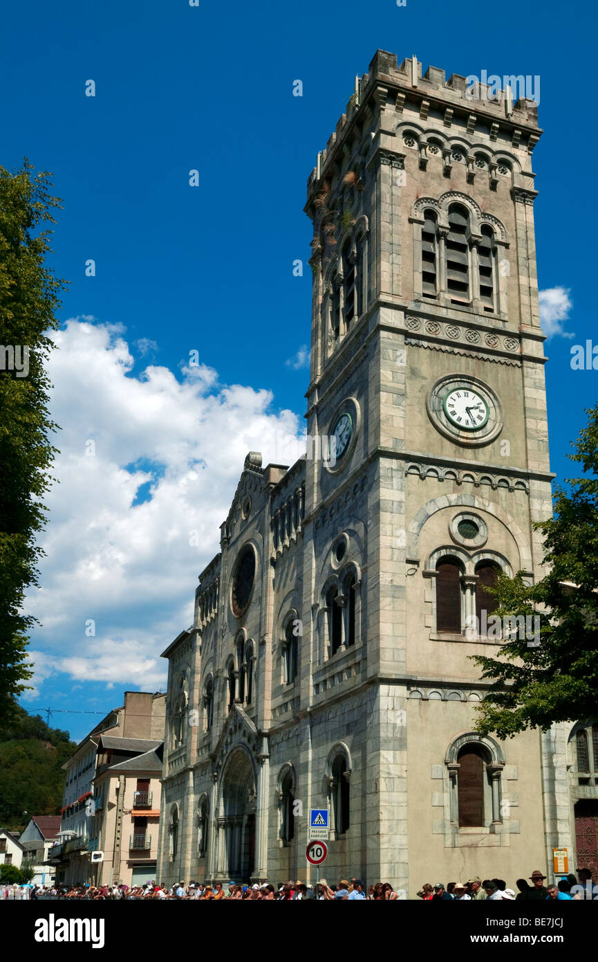 BAGNERES DE LUCHON, NOTRE DAME, HAUTE GARONNE, FRANKREICH Stockfoto