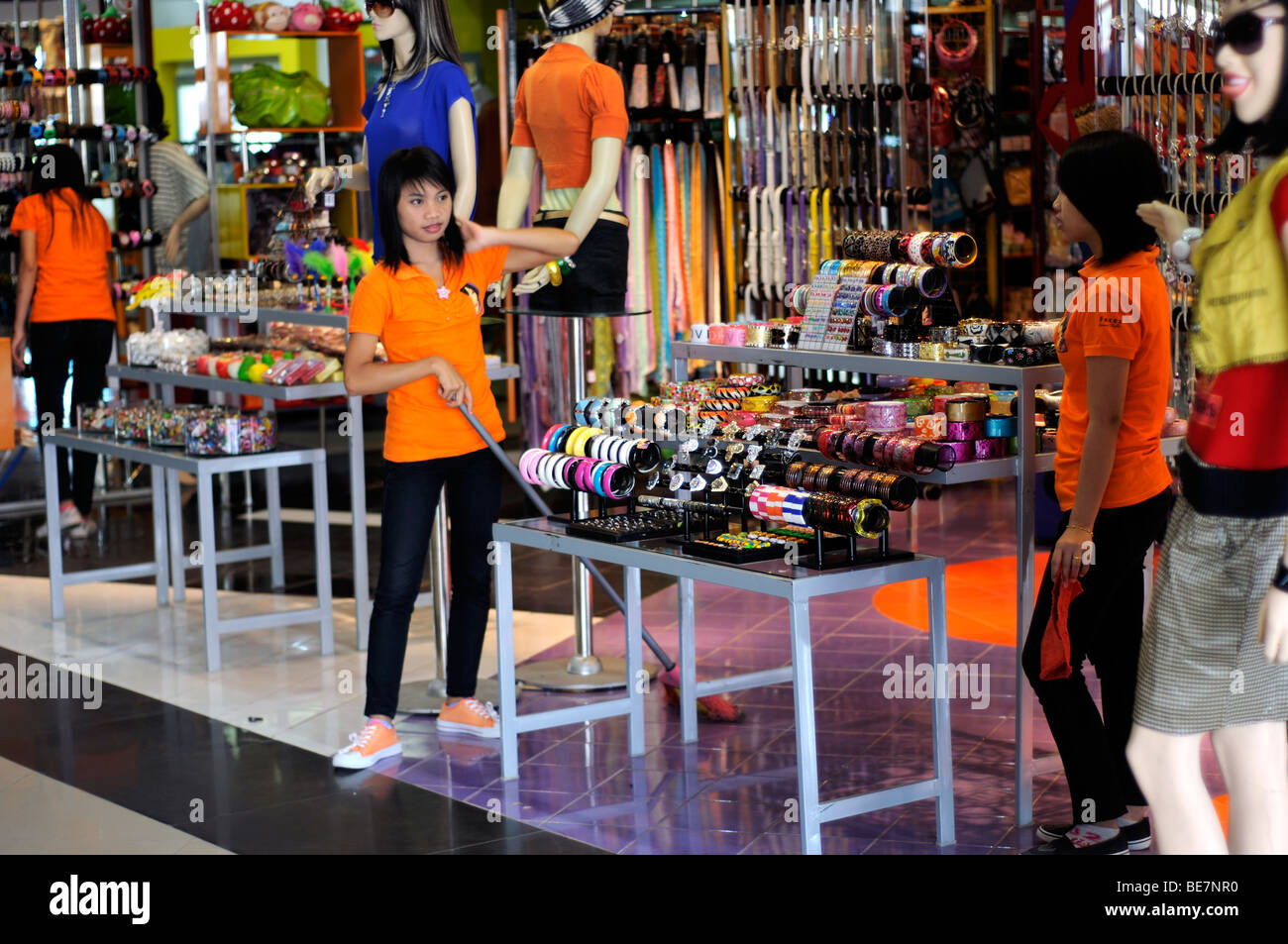 Fashion Boutique Wtc Einkaufszentrum Jambi Sumatra Indonesien Stockfoto