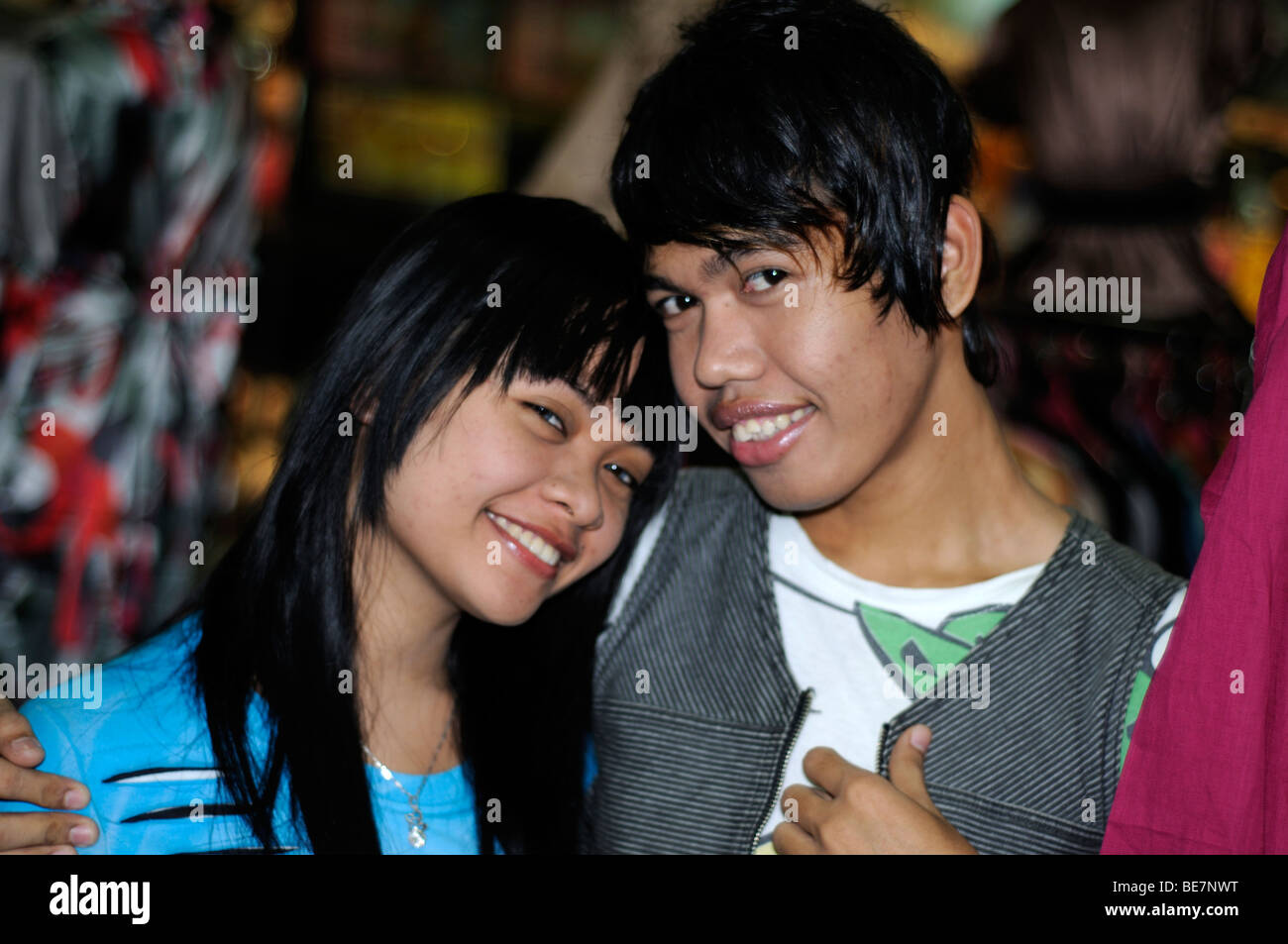 Fashion Boutique im Wtc Einkaufszentrum Jambi Sumatra Indonesien Stockfoto