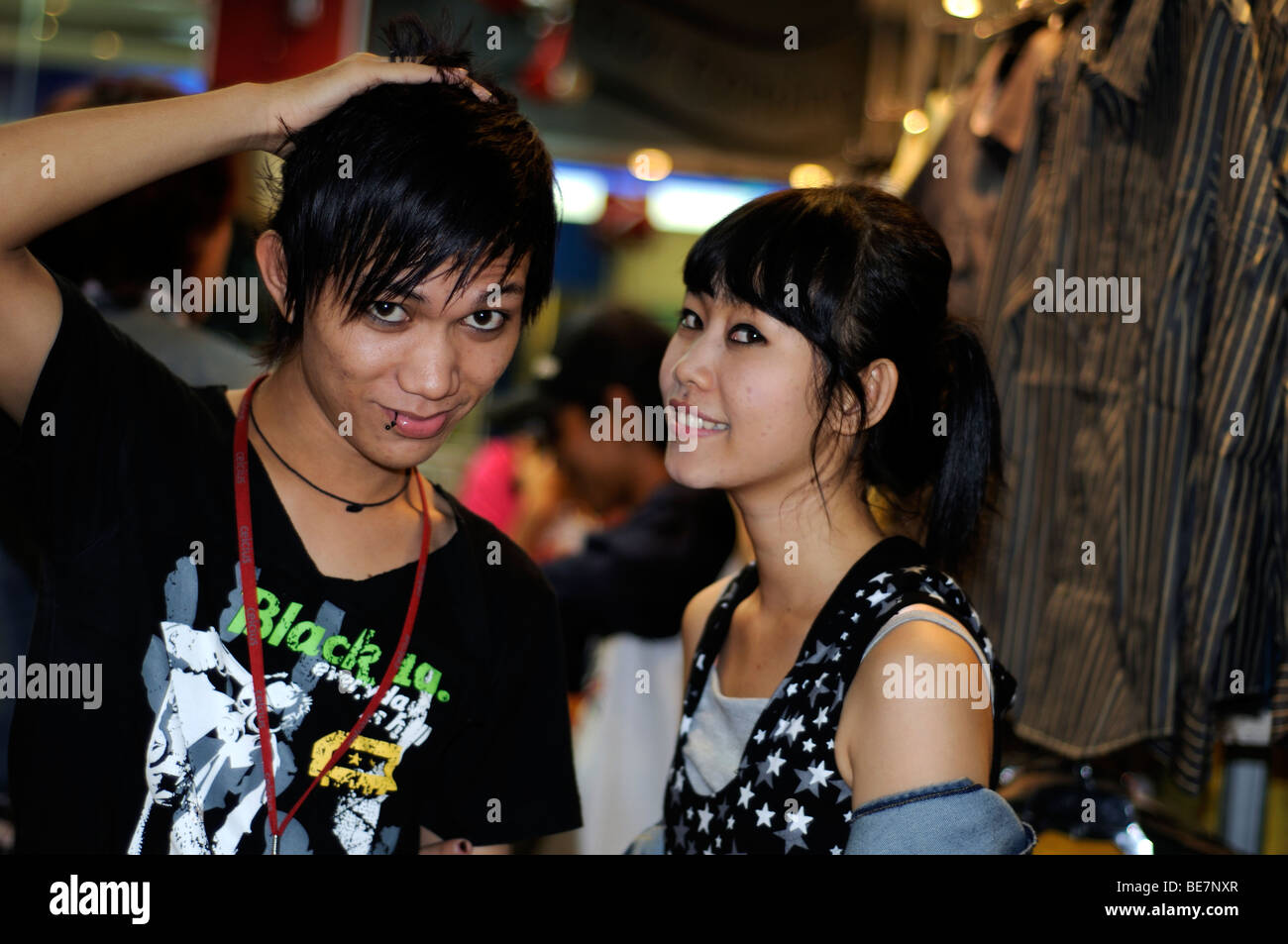 Fashion Boutique im Wtc Einkaufszentrum Jambi Sumatra Indonesien Stockfoto