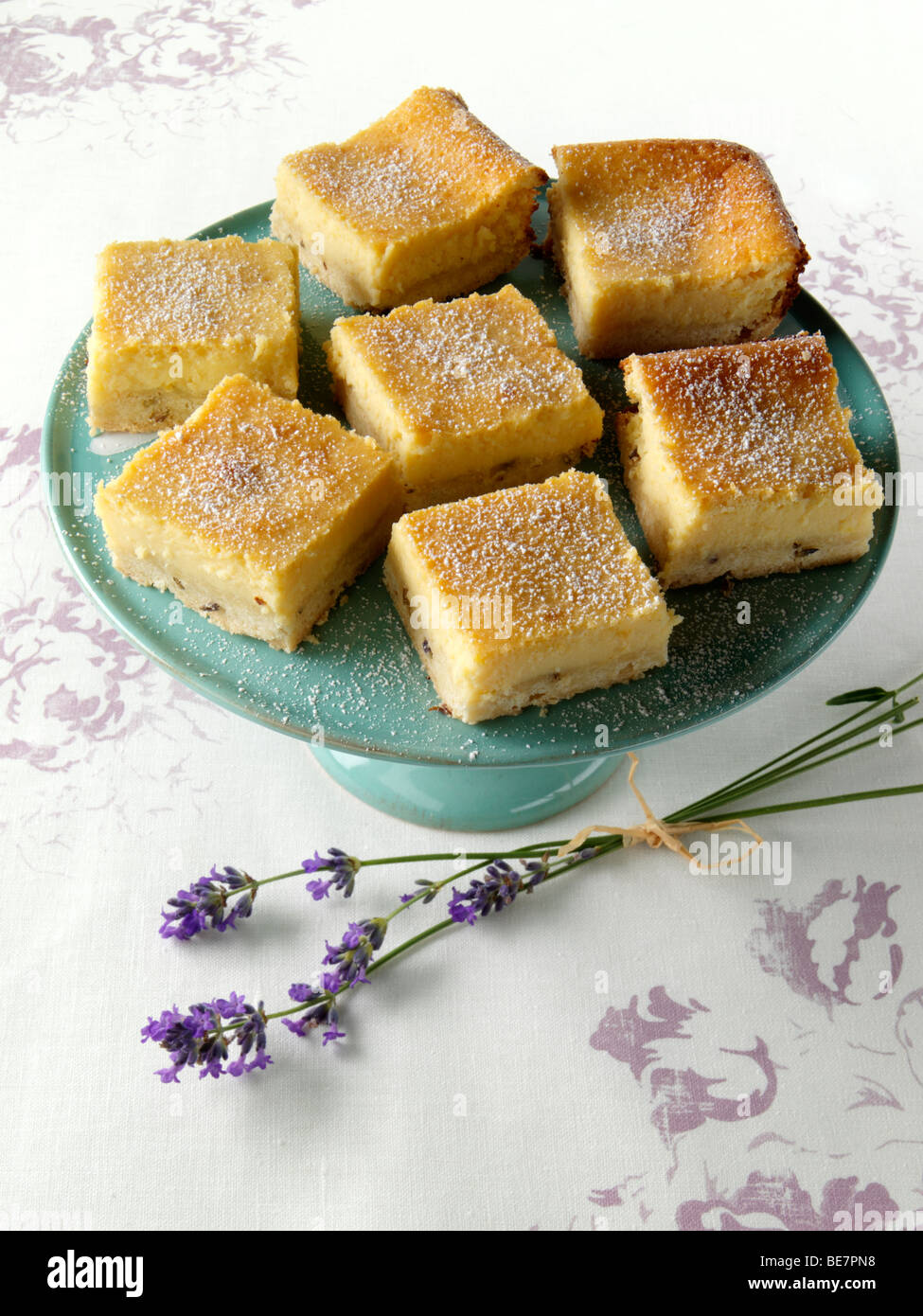 Lavendel Cookies Teatime Leckereien Stockfoto